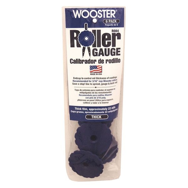 Wooster Roller Gauge, 6 PK R084