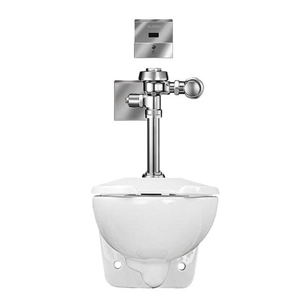 Sloan 24501301 598.01 1.28 gpf, Flush Valve, Wall Mount, Elongated