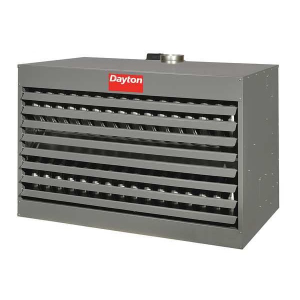 Dayton Gas Unit Heater, NG, 400,000, 4,724 cfm, Belt, Blower, 3/4 in 32V245
