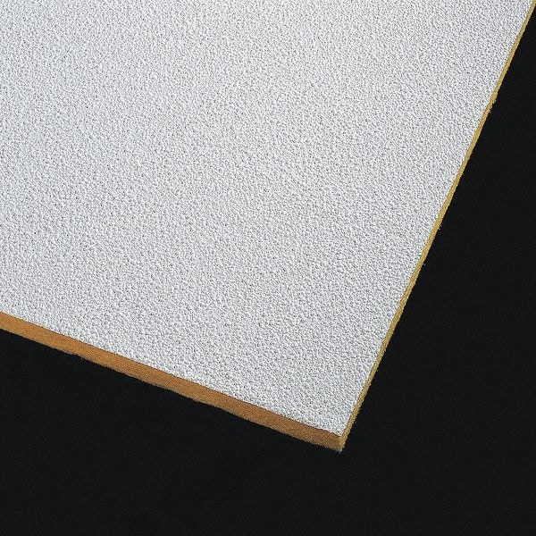 Armstrong 48 Lx24 W Ceiling Tile Pebble Fiberglass 10pk 2989
