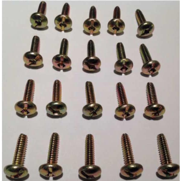 Ge Screw Hardware Kit, Flush THDWRKIT Zoro