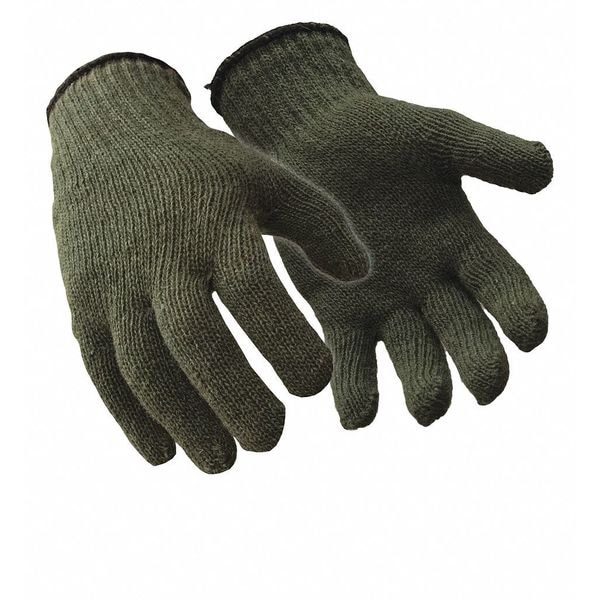 Refrigiwear Cold Protection Glove Liners, Green, S/M 0221RGRNSMD Zoro