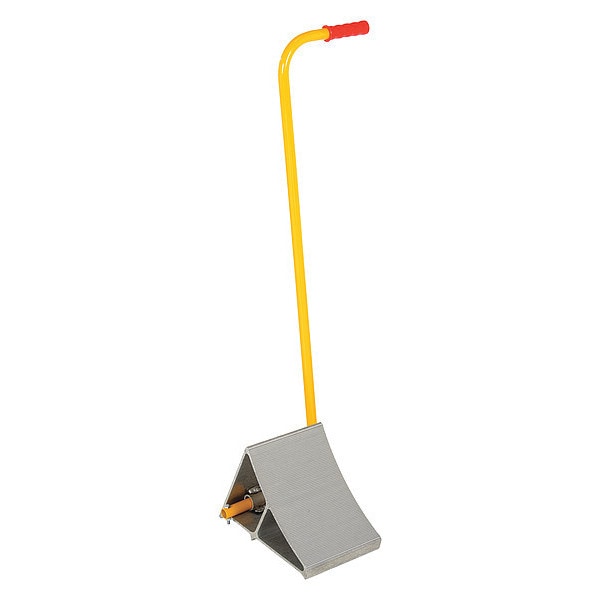 Vestil Aluminum Wheel Chock With Handle EALUM7H Zoro