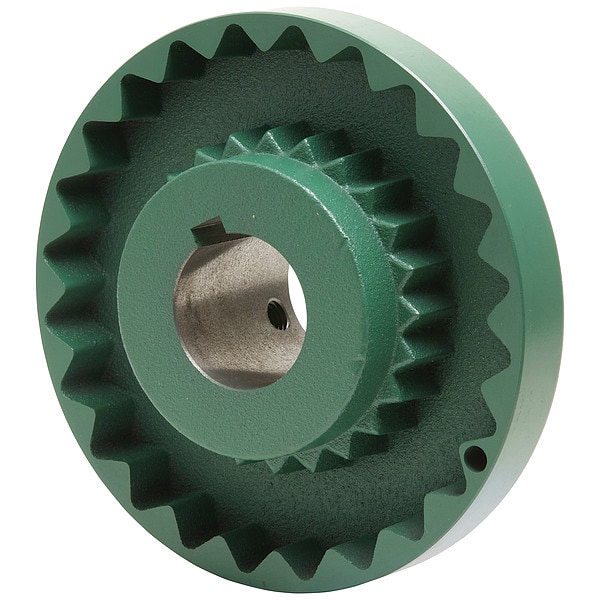 Tb Woods Sure-Flex Sleeve Coupling Flange, 6S, Bore 1in 6S1