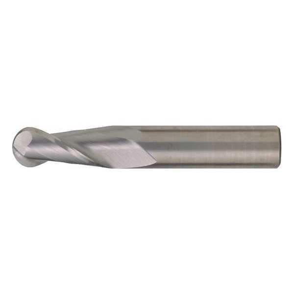 Cleveland 2-Flute Carbide Ball Nose Single End GP End Mill