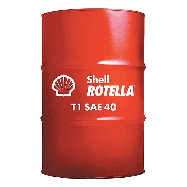 Rotella Diesel Motor Oil-Rotella T1, 55 gal., SAE Grade 40 550019860