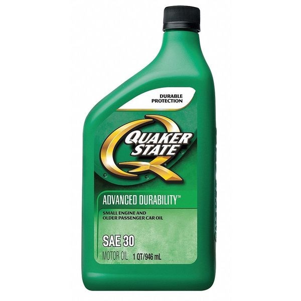 Quaker State Engine Oil, 30W, HeavyDuty, 1 Qt. 550035190 Zoro
