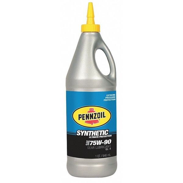 Pennzoil Gear Oil75W90 (GL4) Bottle Yellow 56076 Zoro