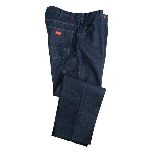 Dickies Pants, Denim, 5 Pkt, Fits 32in, Inseam 30in 4981DN 32 30