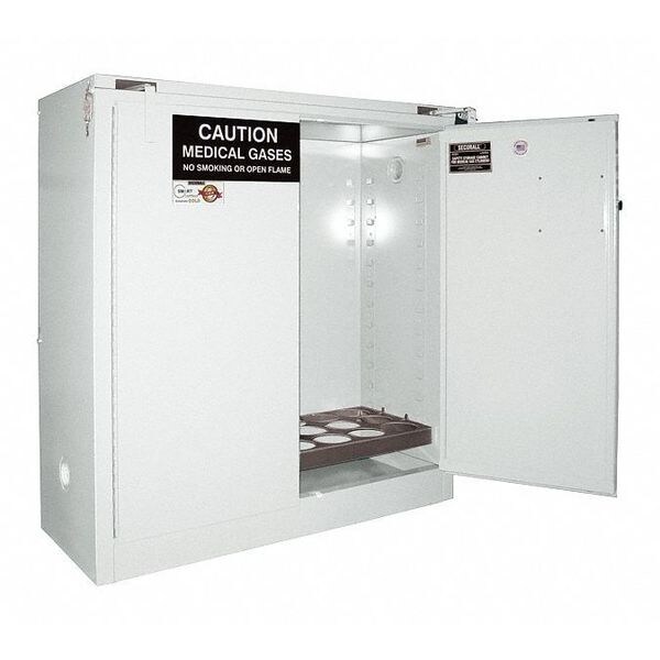 Securall Fire Lined Med Gas Storage Cbnt, 24 Cycle MG321FLP | Zoro