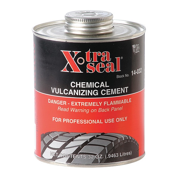 XTRA SEAL Tire Repair Cement,Flammable,32 Oz. (14032) Zoro
