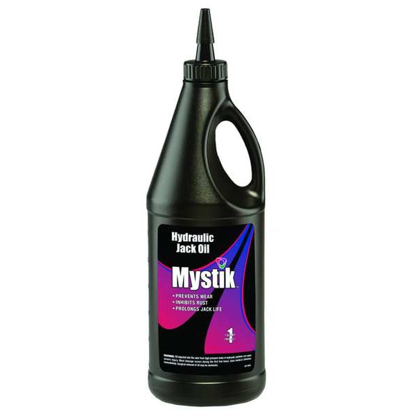 Mystik 1 qt Hydraulic Jack Oil Bottle 22 ISO Viscosity 663321002017 Zoro