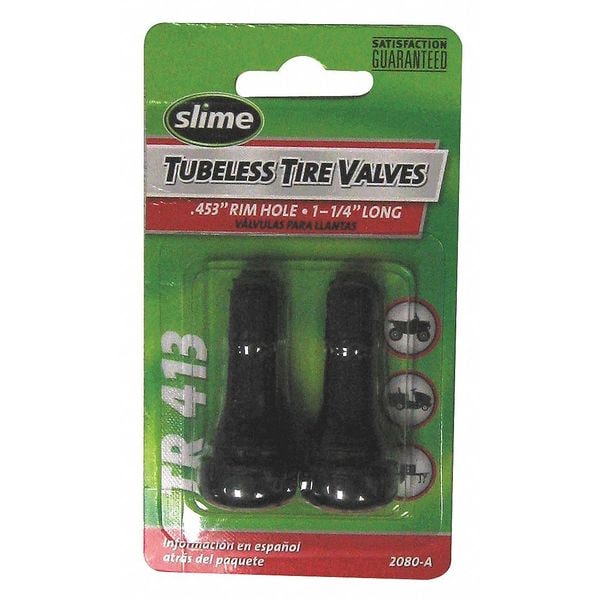 Slime Tire Valve Stems, 1 1/4 In. 2080A Zoro
