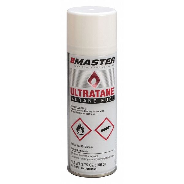 Master Appliance Ultratane Butane Fuel, 33/4 oz, PK4 11799 Zoro