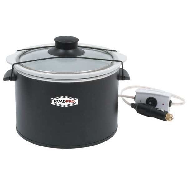 Roadpro Quart Slow Cooker, Auto Travel, 12V RPSL350 Zoro