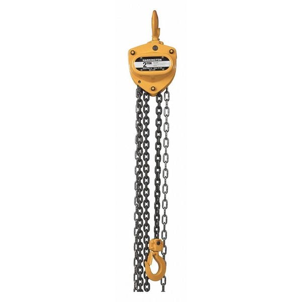 Harrington Manual Chain Hoist, 20 ft.Lift CB020-20