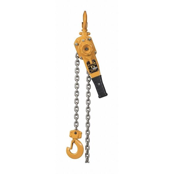 Harrington LB01510SYH 973.00 Lever Chain Hoist, 3,000 lb Load
