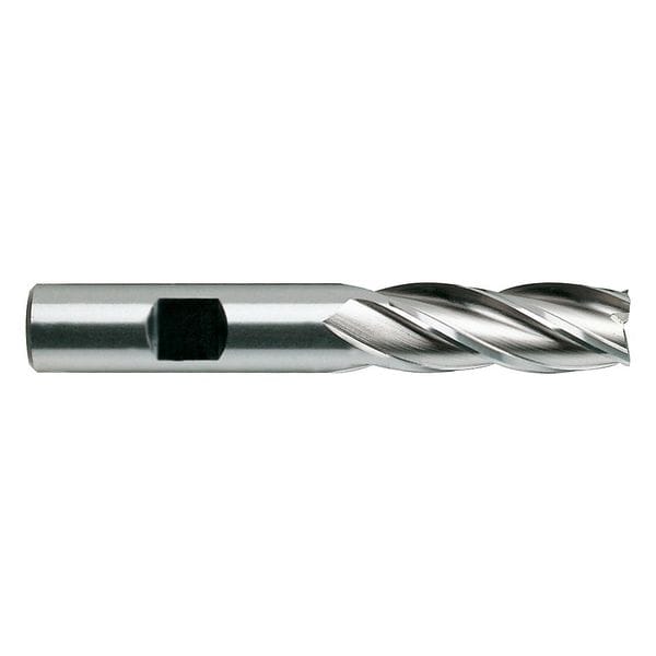 Yg-1 Tool Co HSS End Mill, Single, 1/4in. Dia. 04047