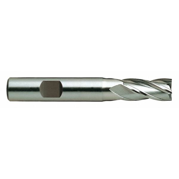 Yg1 Tool Co HSS End Mill, Single, 5/8in. Dia. 07087 Zoro