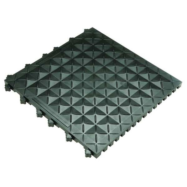 Ergo Advantage SafeFlex Interlocking Antifatigue Mat Tile Vinyl 18 in