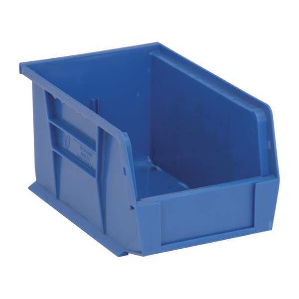thumbnail interactive-video image 1 of Quantum Storage Systems QUS239BL Hang & Stack Storage Bin – Polypropylene, Blue, 10.75" X 8.25" X 8.25" 1 of 5