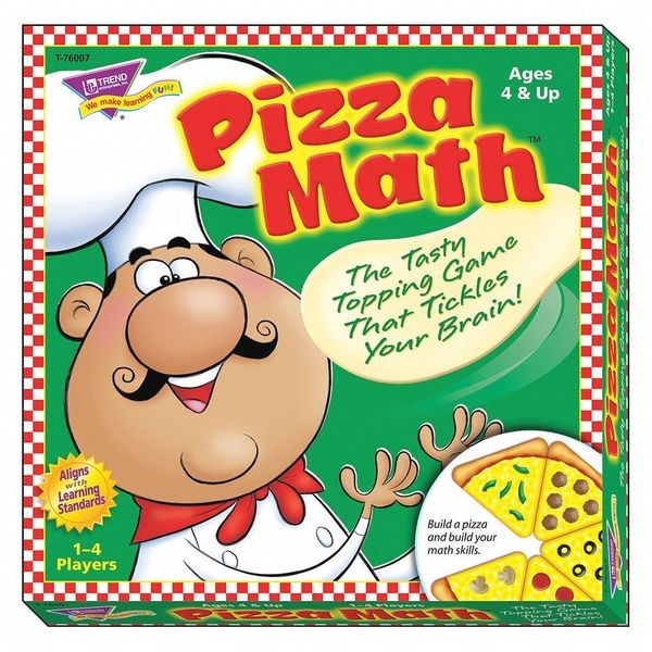 Trend Pizza Math Learning Game, 48 pcs. T76007 | Zoro