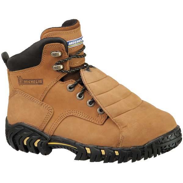 Michelin Size 12 Men's 6 in Work Boot Steel Work Boot, Brown XPX761 Zoro