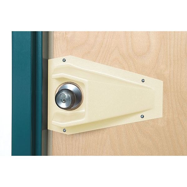 Pawling Door Knob Protector, PVC, Ivory DKP1002 Zoro