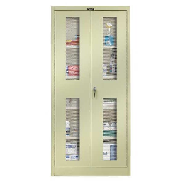 Hallowell 20 ga Steel Storage 48 in W, 78 in H, Stationary