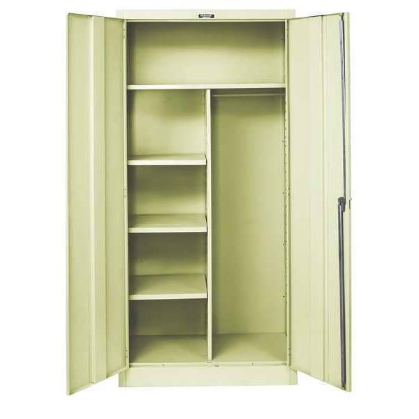 Hallowell 20 ga Steel Storage 48 in W, 78 in H, Stationary