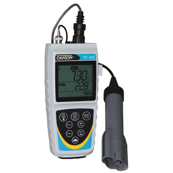Oakton Waterproof Multiparameter Meter, LCD WD3563010 Zoro