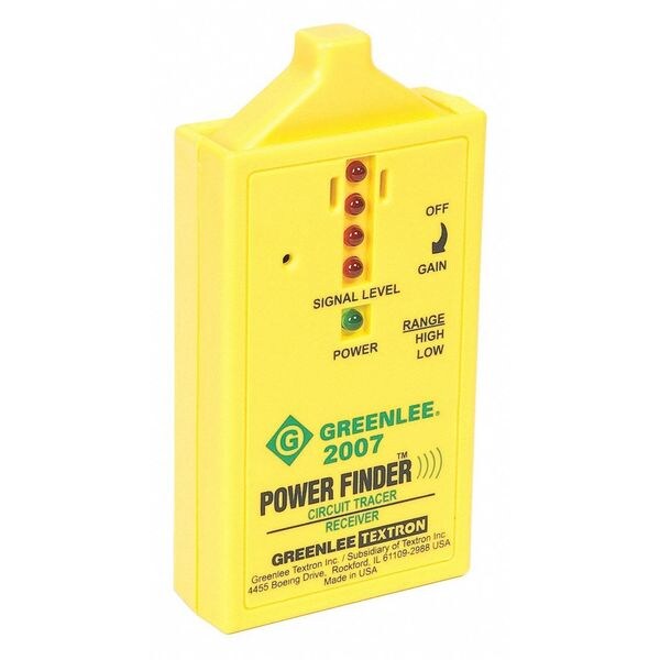 Greenlee 2007 Circuit Tracer Receiver 36925 Zoro