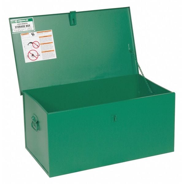 Greenlee 1531 242.85 Jobsite Storage Tool Box, 15"H x 31"W x 18"D