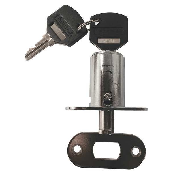 Delta Lock Disc Tumbler Sliding Door Lock, 11/4 in. G SR1250T444PCSM2