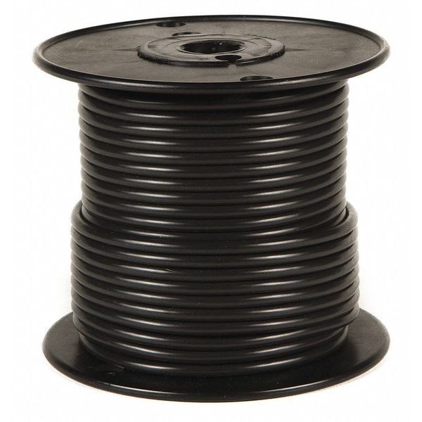 Grote 12 AWG 1 Conductor Stranded Primary Wire 100 ft. BK, Color: Black 87-6002