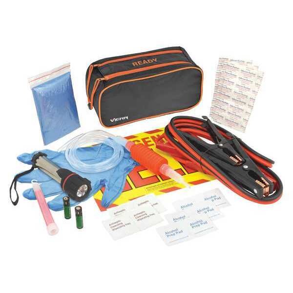 Victor Roadside Emergency Kit, 36 Piece 22-5-75101-8 | Zoro
