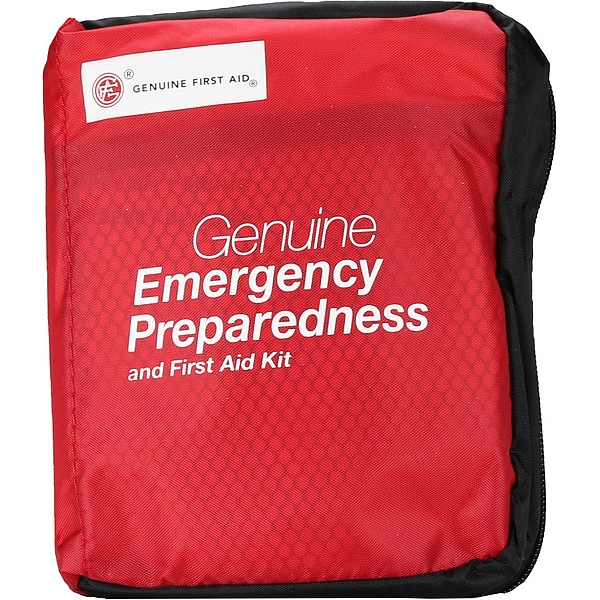 Genuine First Aid First Aid Kit, Nylon Case, 167 Components 99992203 Zoro