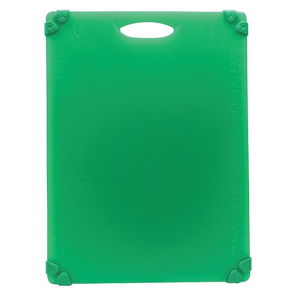 Tablecraft Grippy Cutting Board, Green, 15"X2"0"X.5" CBG1520AGN