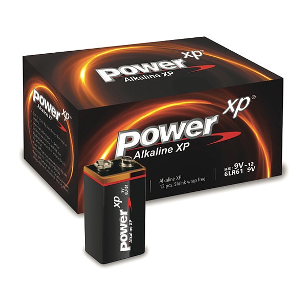 Power Xp Power XP 9V Alkaline Battery, 12 PK PH-9V-XP
