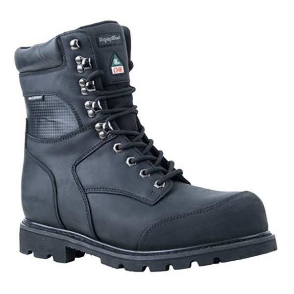 Refrigiwear 8Inch Work Boot, 7, Black, PR 123CRBLK010 Zoro