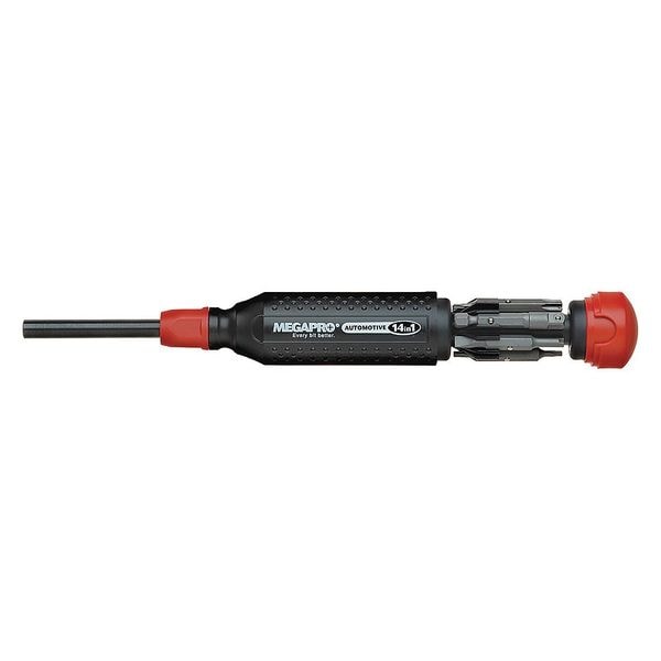 Megapro 151AUTOB 19.45 MultiBit Screwdriver, Automotive, 14in1, 8