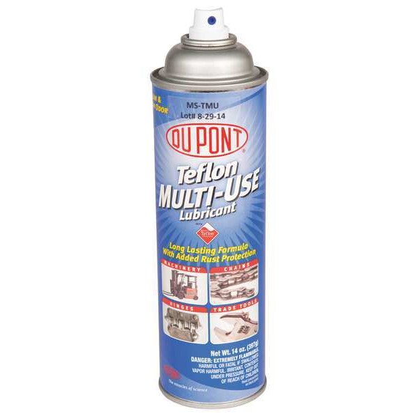Teflon Synthetic Lubricant, Aerosol Can, 14 Oz. MSTMU Zoro