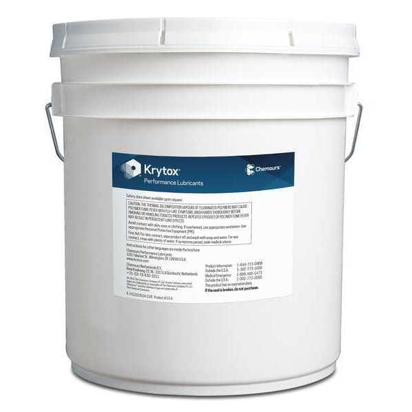 Krytox 20 kg AntiCorrosion Grease Pail White GPL226 Zoro