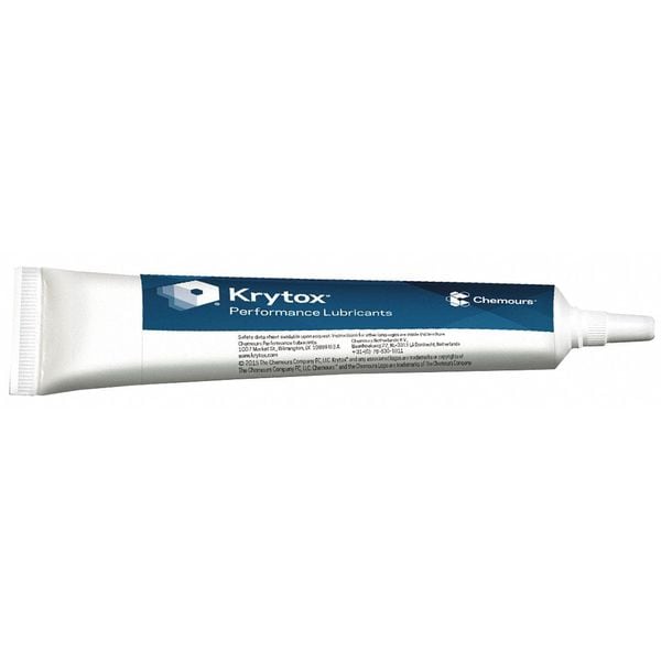 Krytox Multipurpose Grease, Tube, 2 Oz. GPL205 Zoro