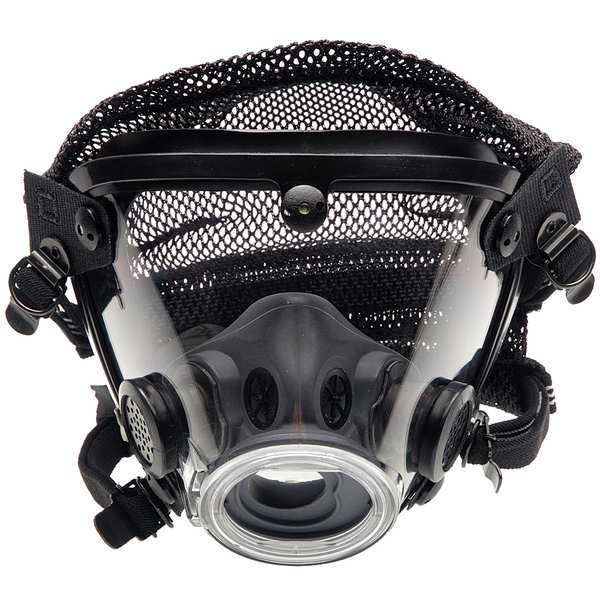 3M Scott Full-Face Respirator, Poly Headnet, S 804069-19