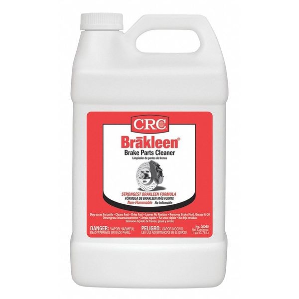 Crc Brake Parts Cleaner, Brakleen, Bottle, 1 gal, Solvent, Liquid