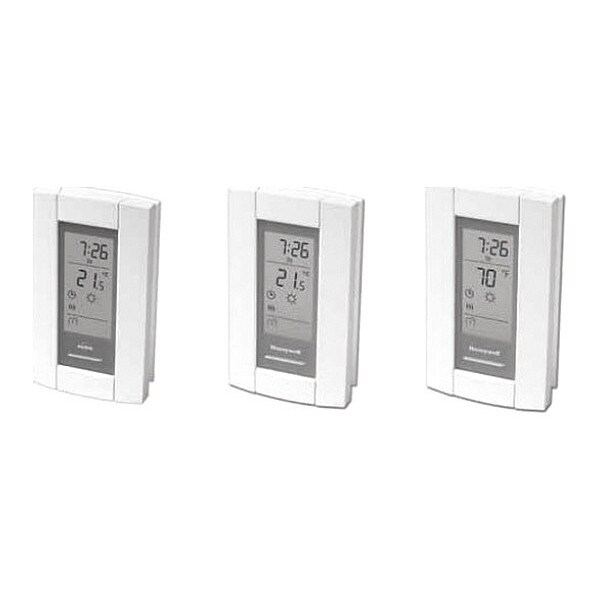 Honeywell Electric Heat Thermostat, Vertical, 40 Degrees to 86 Degrees