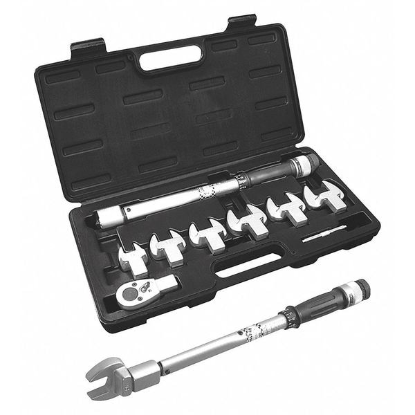 Jb Industries Precision Torque Wrench Set, Open End TRQ1080