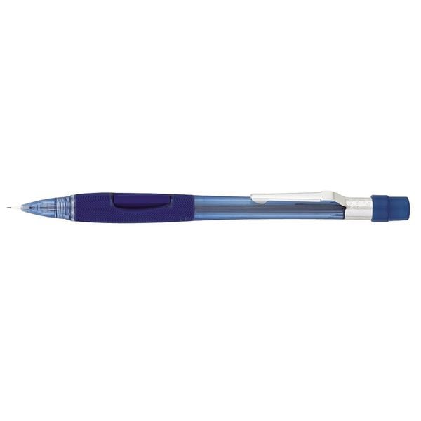 Pentel Mechanical Pencil, 0.7mm, Trans. Blue PENPD347TC