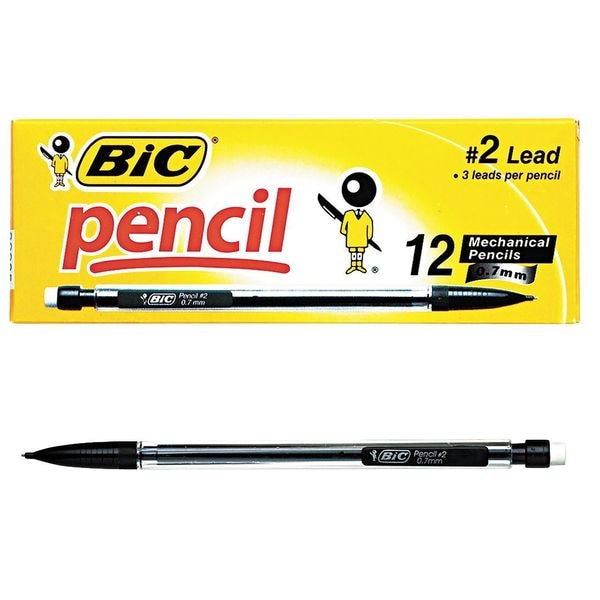 Paper Mate Profile Mechanical Pencils, 0.7 mm, HB (#2), Black Lead, Assorted Barrel Colors, 8/Pack